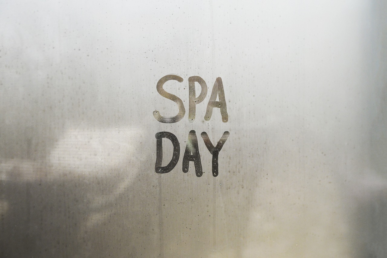 spa day tegnet pÃ¥ dugget rude