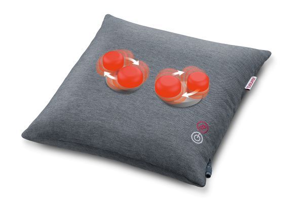 Massagepude - Beurer - mg135 - 1 Beurer Massagepude med shiatsumassage MG 135 med massage kugler illustreret