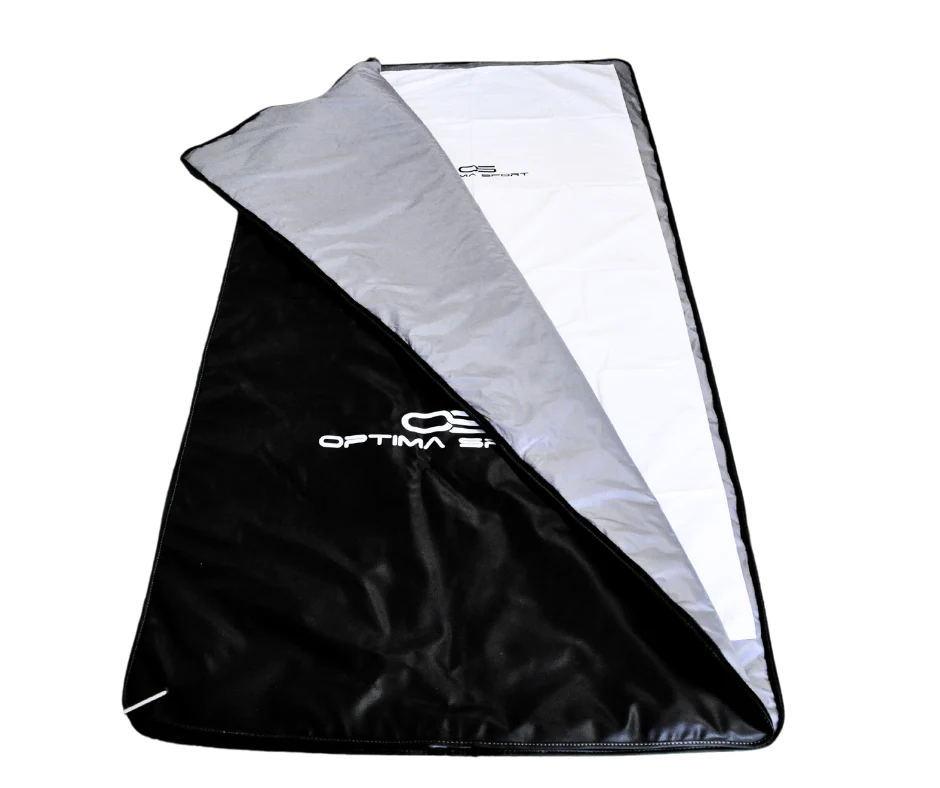 Optima Sport - indlaeg - Lagt ind i saunataeppet Optima sport indlæg til saunatæppe inde i saunatæppe